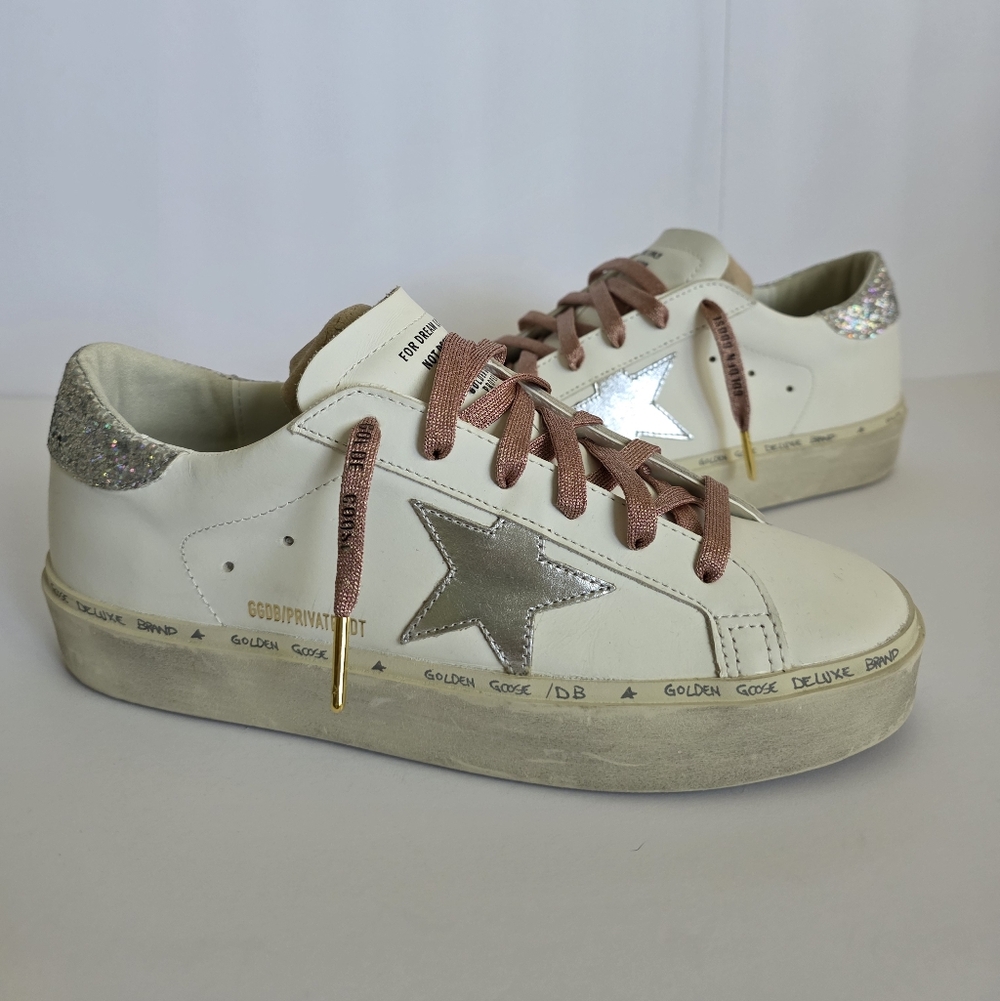 Womens Golden Goose Hi Star Shoes Size 40 - Picture 2 of 9